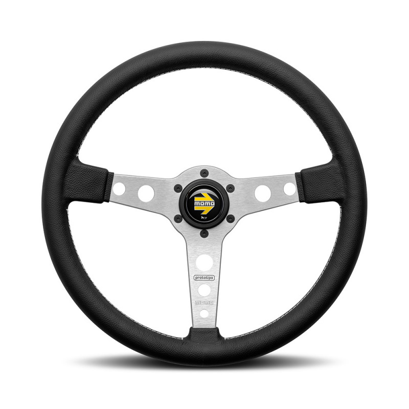 MOMO Prototipo steering wheel - Silver - 370mm
